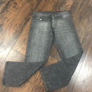 NWT Zara Man grey Jeans  Regular Fit 38